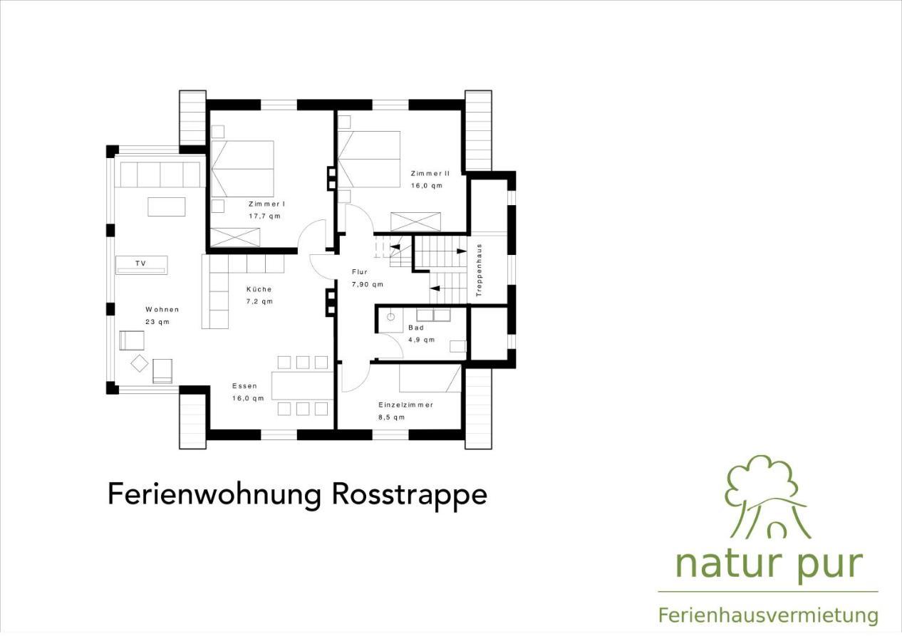塔勒Ferienhaus Natur Pur公寓 外观 照片